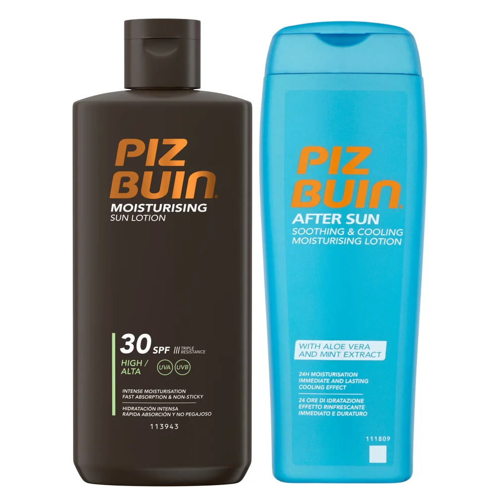 Piz Buin Moisturising SPF Sun Lotion and Aftersun DuoImage1