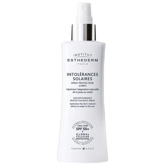 Institut Esthederm Intolérances Solaires Spray Protecteur Corps SPF 50+ pour les Peaux Hyper-Réactives 150 ml