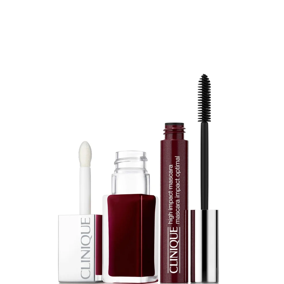 Clinique Limited-Edition Black Honey Lip + Cheek Oil and Mascara DuoImage1