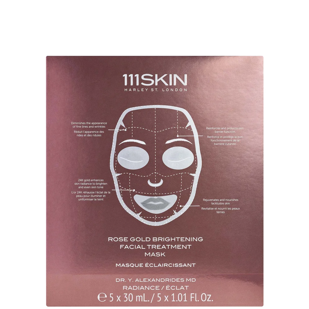 111 Skin Rose Gold Brightening Facial Treatment Mask July GoodyImage1