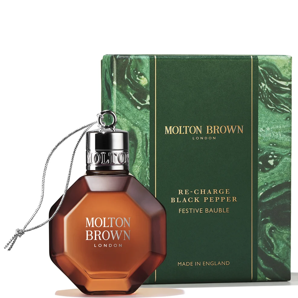Molton Brown Re-Charge Black Pepper Festive Bauble 75mlImage1