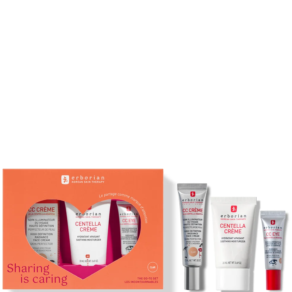 Erborian Kit CC Routine x Centella Cream (Various Shades)Image1