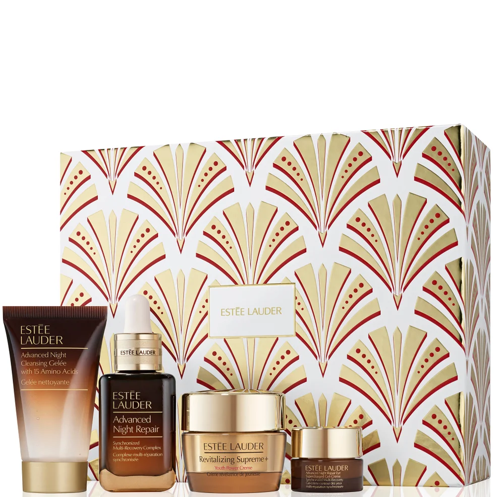 Estée Lauder Lift + Glow Advanced Night Repair 4-Piece Skincare Gift SetImage1