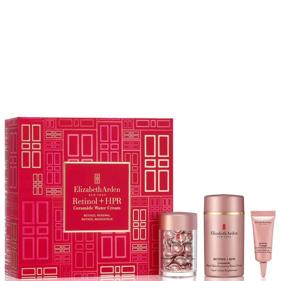 Elizabeth Arden Retinol Renewal Retinol + HPR Ceramide Water Cream 3-Piece Gift SetImage1