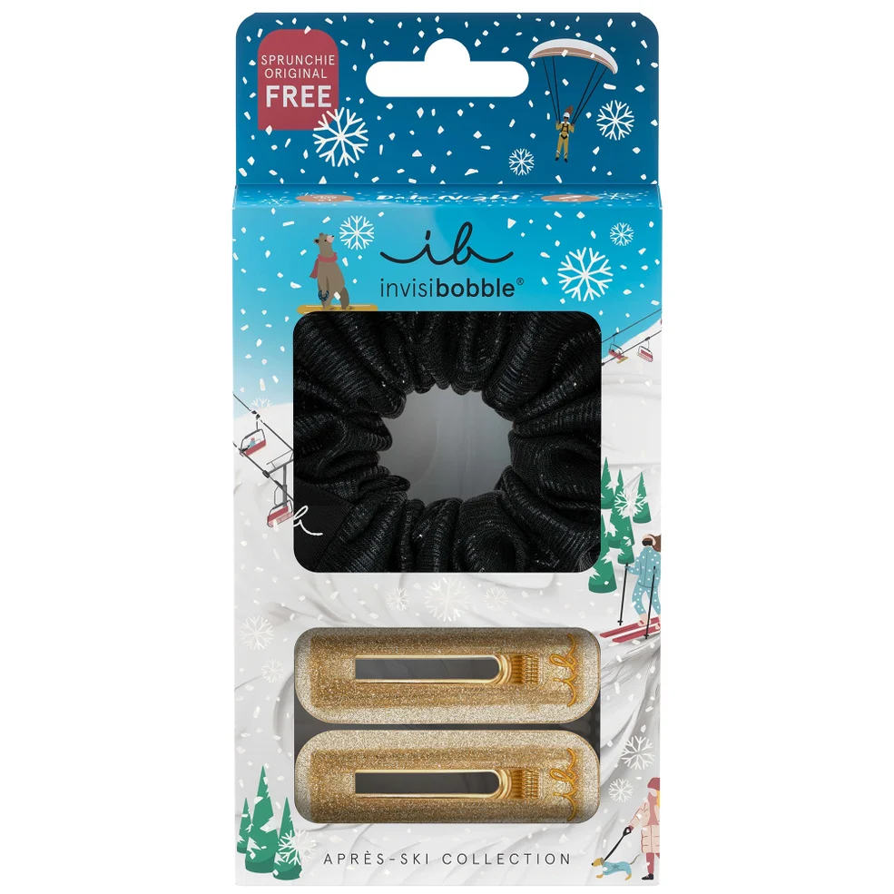 invisibobble Apres Ski Date Night Sprunchie and Clip SetImage1