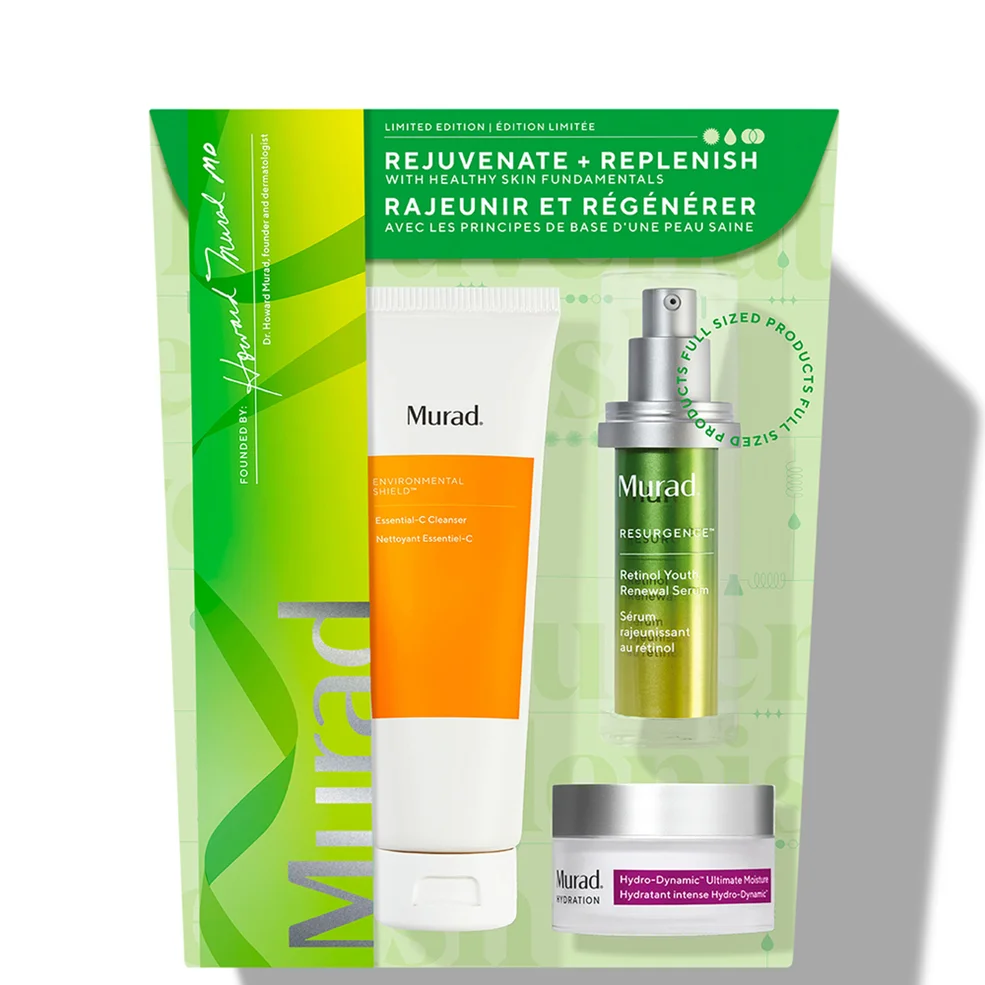 Murad Rejuvenate + Replenish with Healthy Skin Fundamentals SetImage1