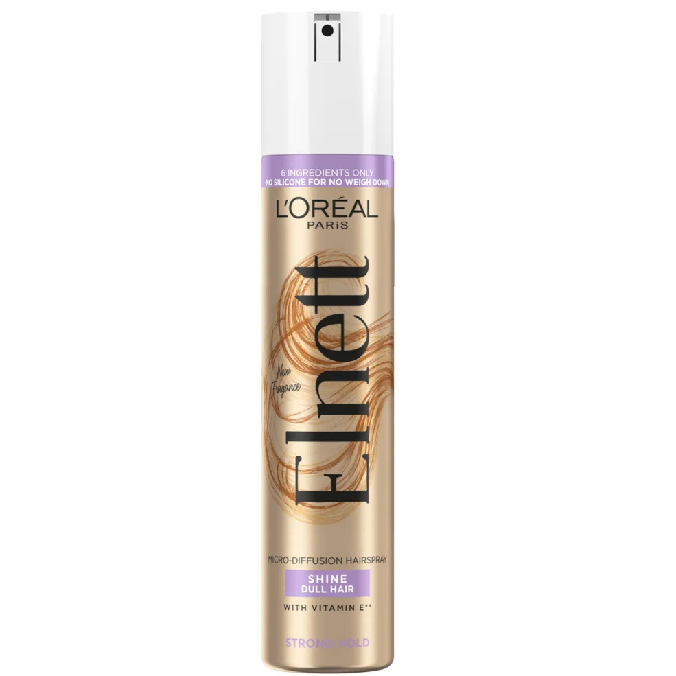 L'Oréal Paris Elnett Hair Spray for Dull Hair with Vitamin E 200mlImage1