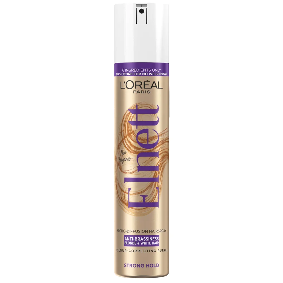L'Oréal Paris Elnett Hairspray Anti-Brassiness for Blonde and White Hair 200mlImage1