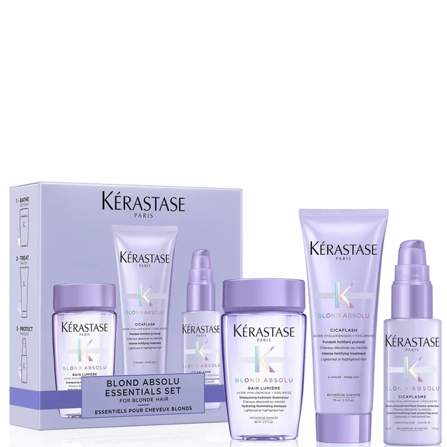Kérastase Blond Absolu Coffret Cadeau Découverte Pour Cheveux Blonds