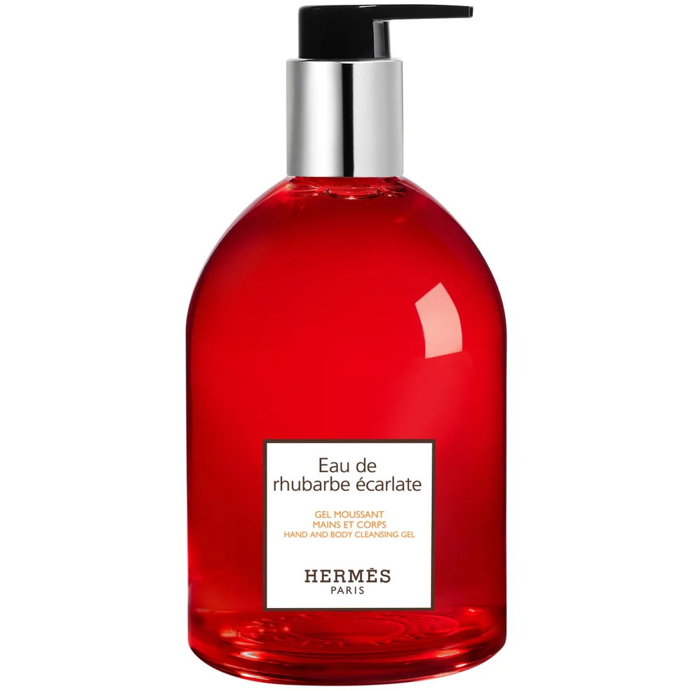 Hermès Eau De Rhubarbe Écarlate Hand and Body Cleans Gel Bottle 300mlImage1