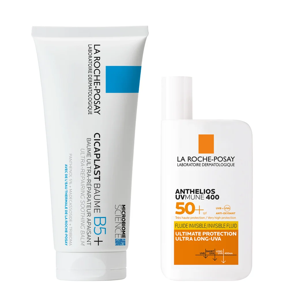 La Roche-Posay Soothe and Protect Hydrating Duo Set: Cicaplast Baume B5+ and Anthelios SPF50+Image1