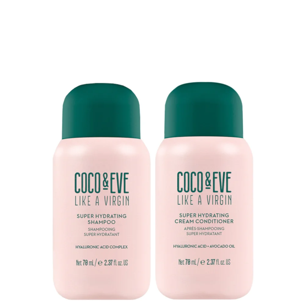 Coco & Eve Super Hydrating Shampoo and Conditioner Travel BundleImage1