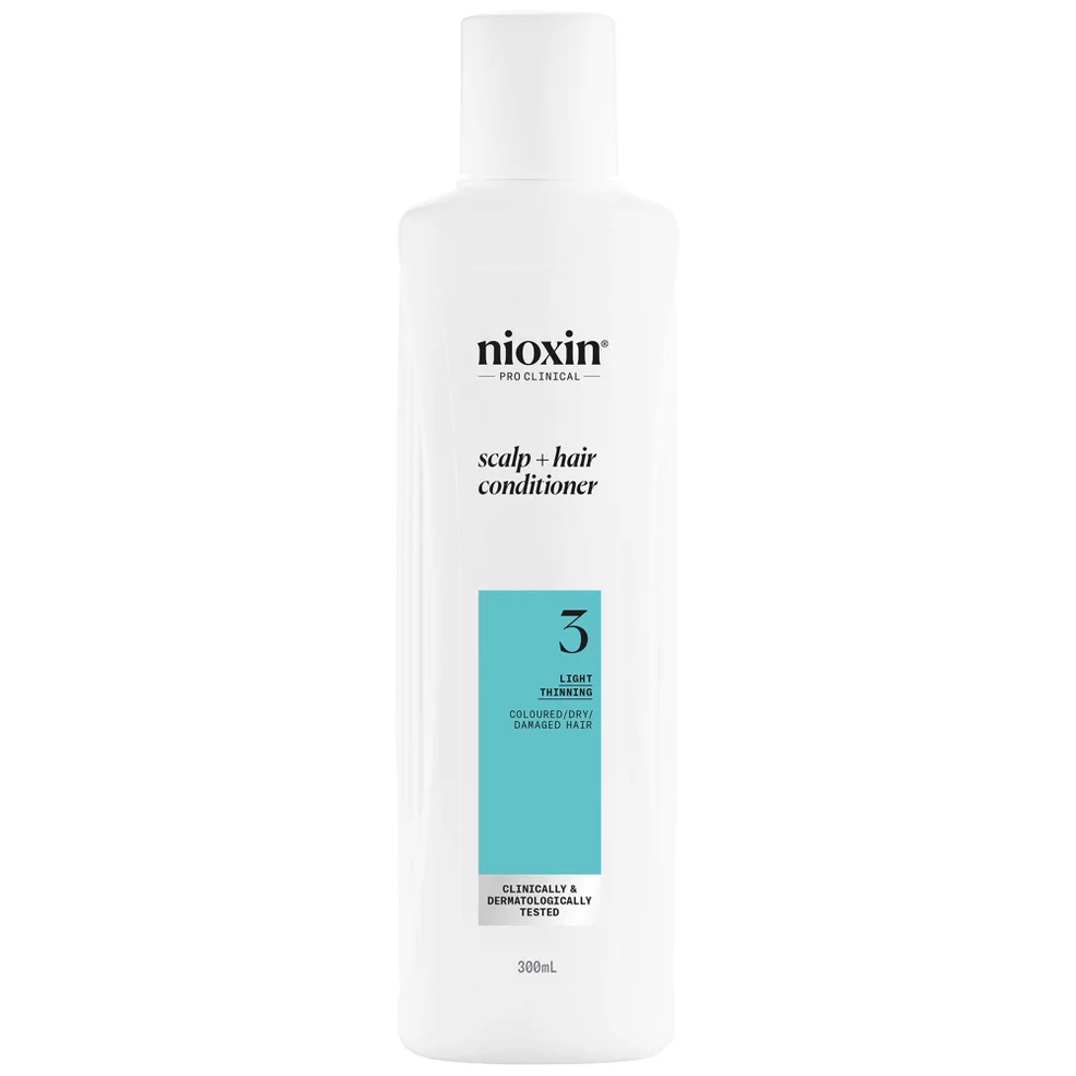 NIOXIN Scalp and Hair Thickening System 3 Conditioner for Coloured Dry and Damaged Hair with Light Thinning 300mlImage1