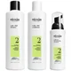 NIOXIN Système Épaississant Cuir Chevelu et Cheveux 2 Coffret Fidélité pour Cheveux Naturels à Clairsemage Avancé