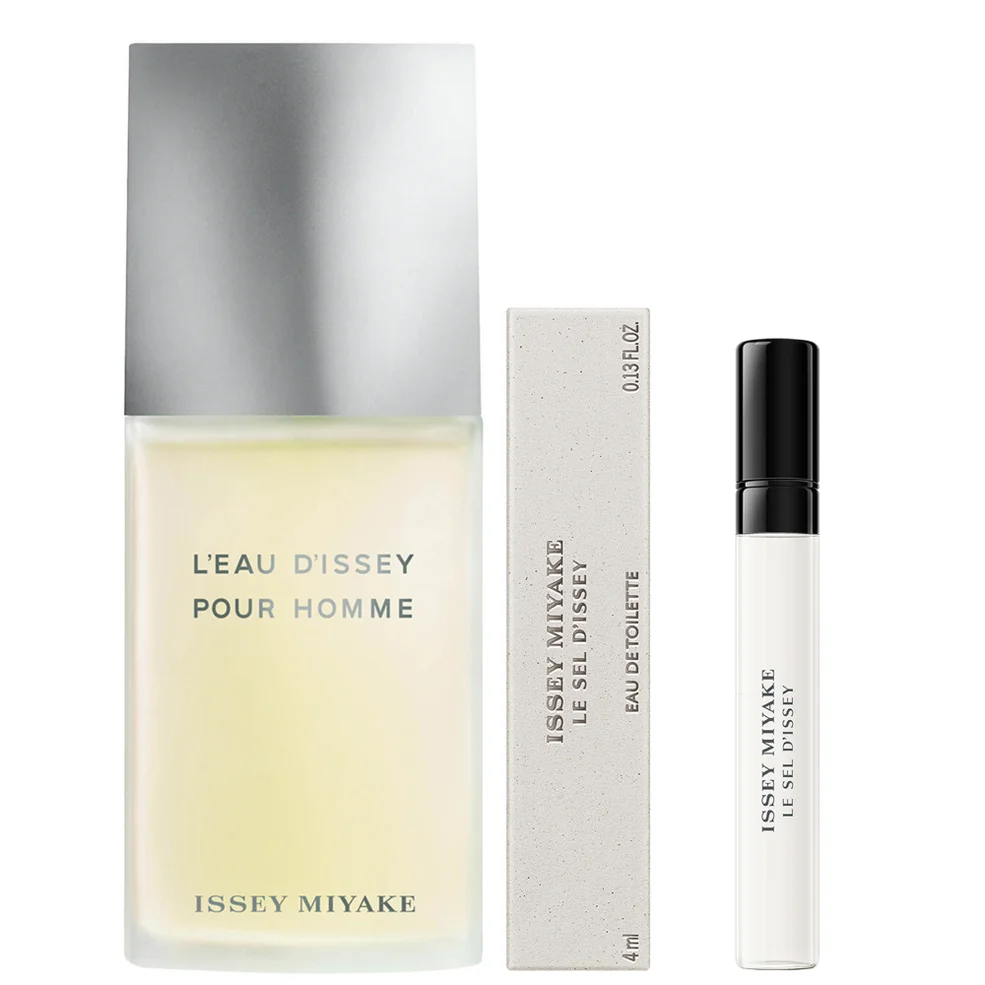 Issey Miyake L'Eau d'Issey Pour Homme 125ml and NEW Le Sel 4mlImage1