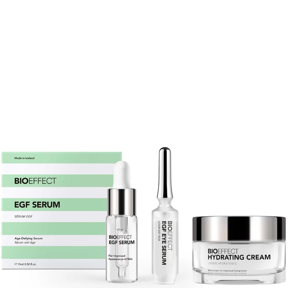 BIOEFFECT EGF Prevent Set including EGF Serum, EGF Eye Serum and Hydrating Cream 50mlImage1