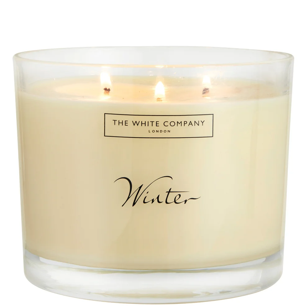 The White Company Winter Large Candle 770gImage1