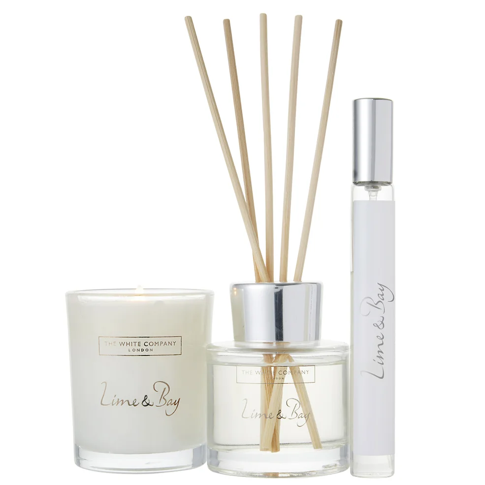 The White Company Lime & Bay Mini Home Scenting SetImage1