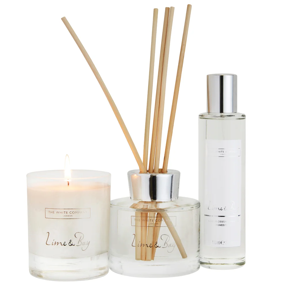 The White Company Lime & Bay Large Home Scenting SetImage1