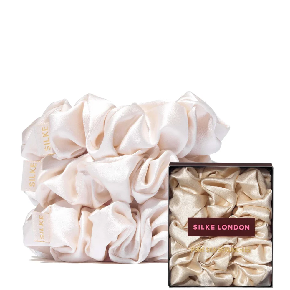 SILKE London Hair Scrunchies - CreamImage1
