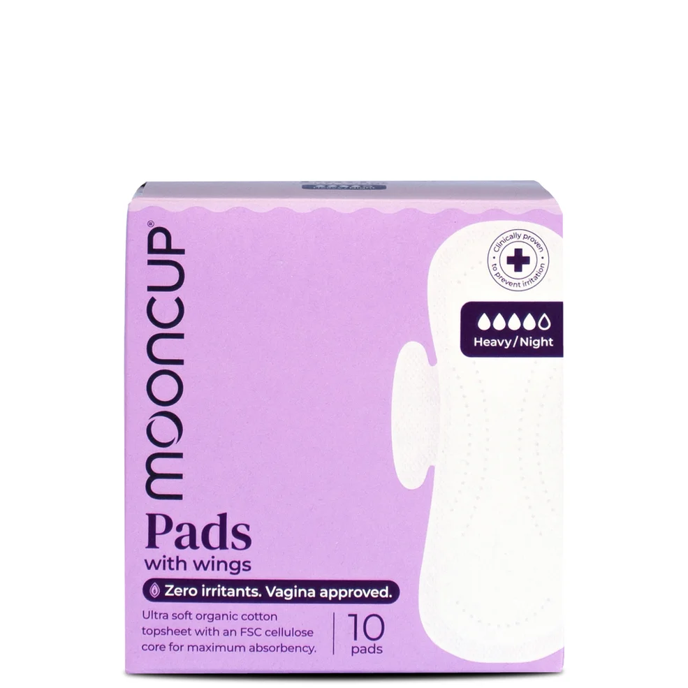 Mooncup Pads with Wings - Heavy/Night (10 pack)Image1