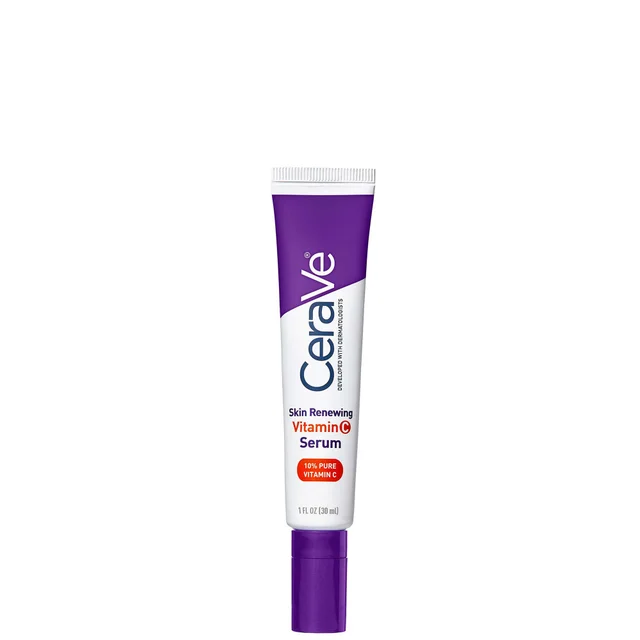 CeraVe Skin Renewing Sérum à 10 % de Vitamine C Pure avec Céramides pour une Peau plus Lumineuse et plus Lisse (30 ml)