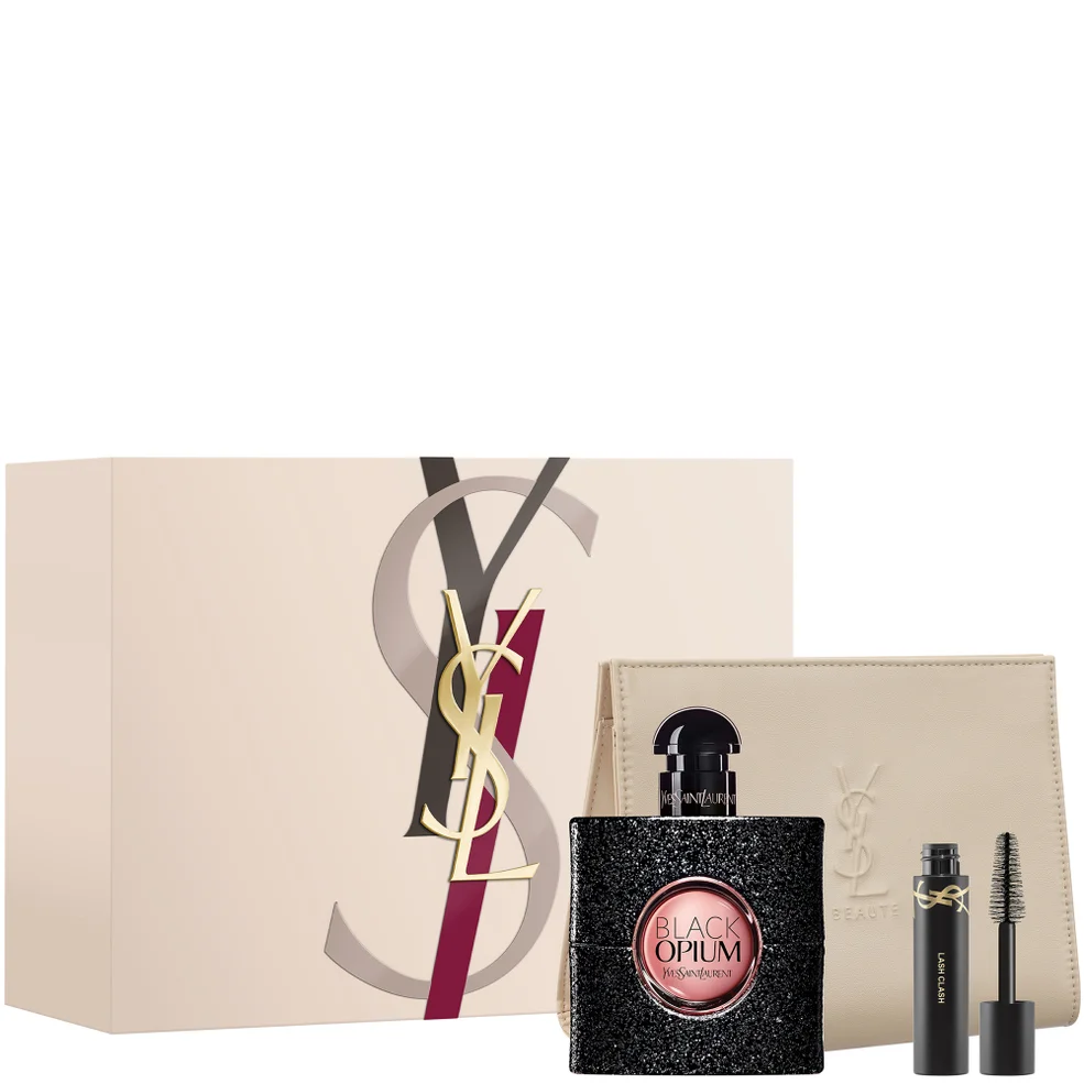 Yves Saint Laurent Black Opium Eau de Parfum 50ml + Mini Lash Clash + Pouch SetImage1