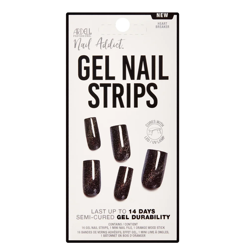 Ardell LED Gel Nail Art Strips  - Heart BreakerImage1