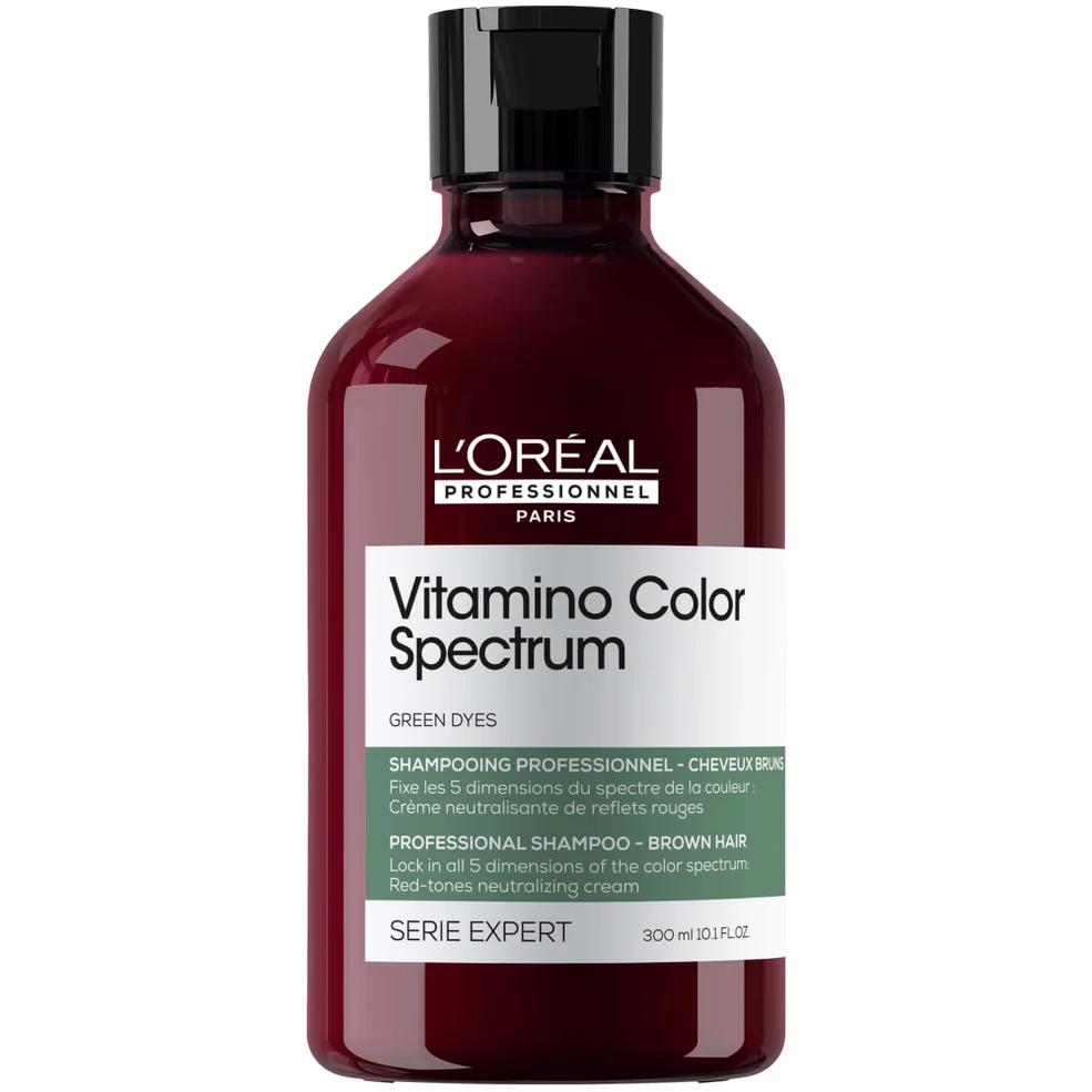 L'Oréal Professionnel Vitamino Color Spectrum Green Tinted Shampoo For Dark Brown Coloured Hair 300mlImage1