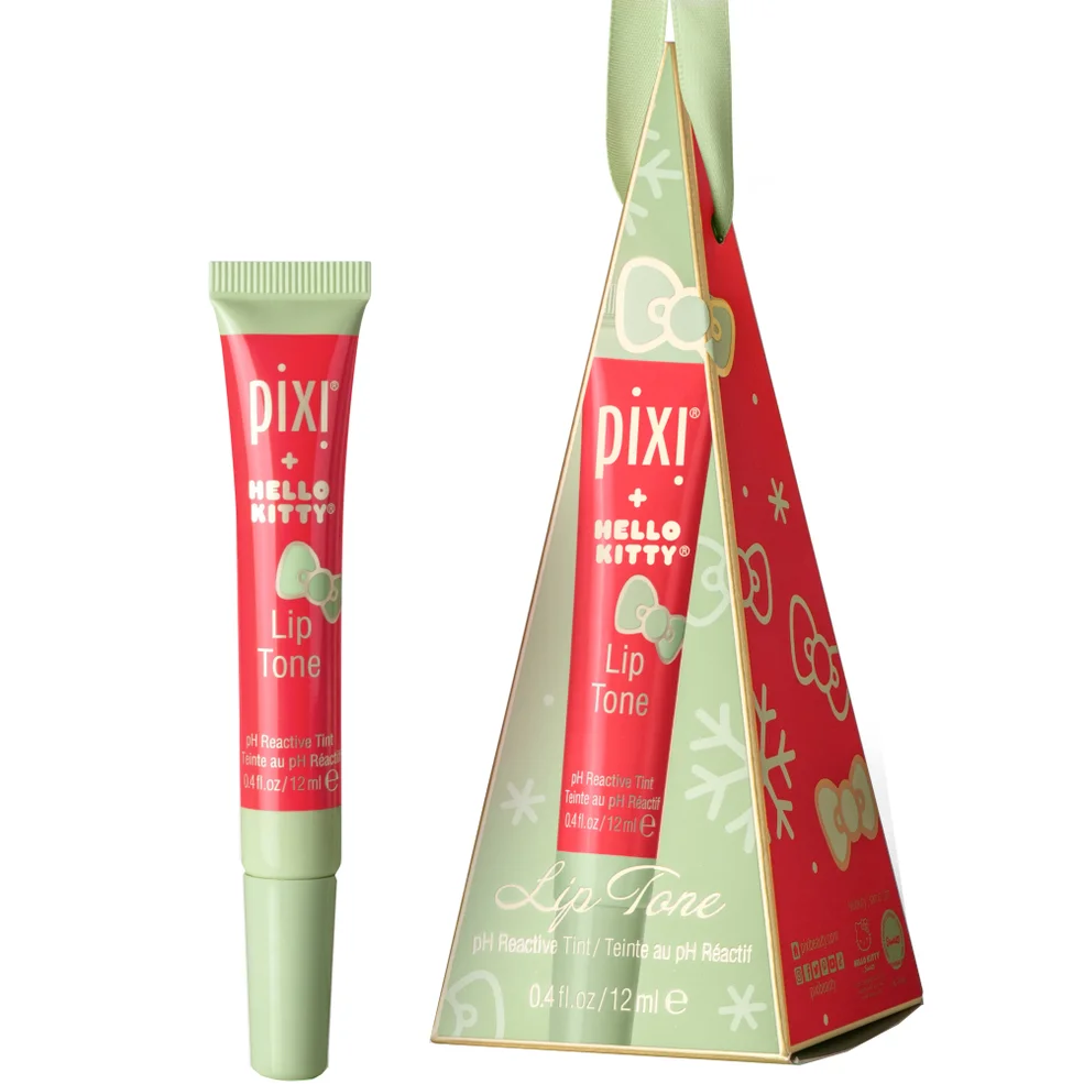 PIXI + HK Lip Tone Holiday 12ml Pyramid Ornament - Coral DelightImage1