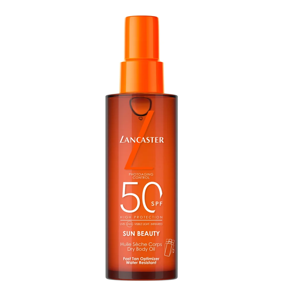 Lancaster Sun Beauty Satin Dry Oil Fast Tan Optimizer for Body SPF50 150mlImage1