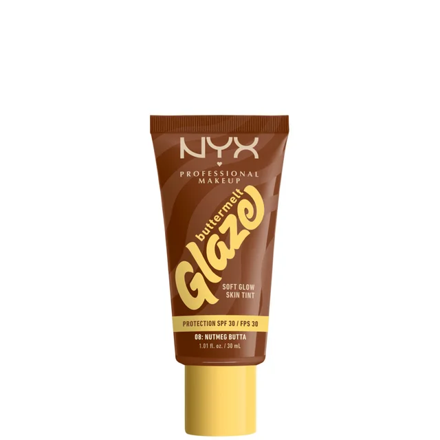 NYX Professional Makeup Buttermelt Glaze Soft Glow Skin Tint + SPF/FPS 30 Fond de Teint (Différentes teintes)