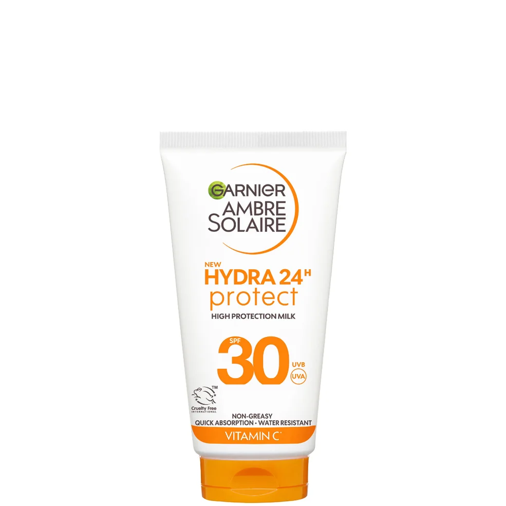 Garnier Ambre Solaire SPF 30 Hydra 24 Hour Protect High Protection UVB & UVA Hydrating Sun Cream Lotion, 50mlImage1
