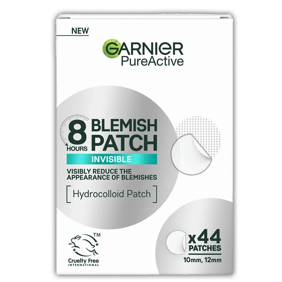 Garnier Pure Active 8hr Invisible Hydrocolloid Blemish Patch Cruelty Free & Vegan - 44 patchesImage1