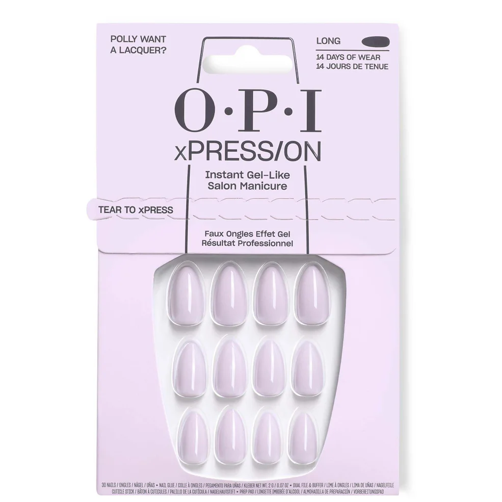 OPI'm Dreaming xPRESS/ON Artificial Nails - Polly Want a Lacquer?Image1