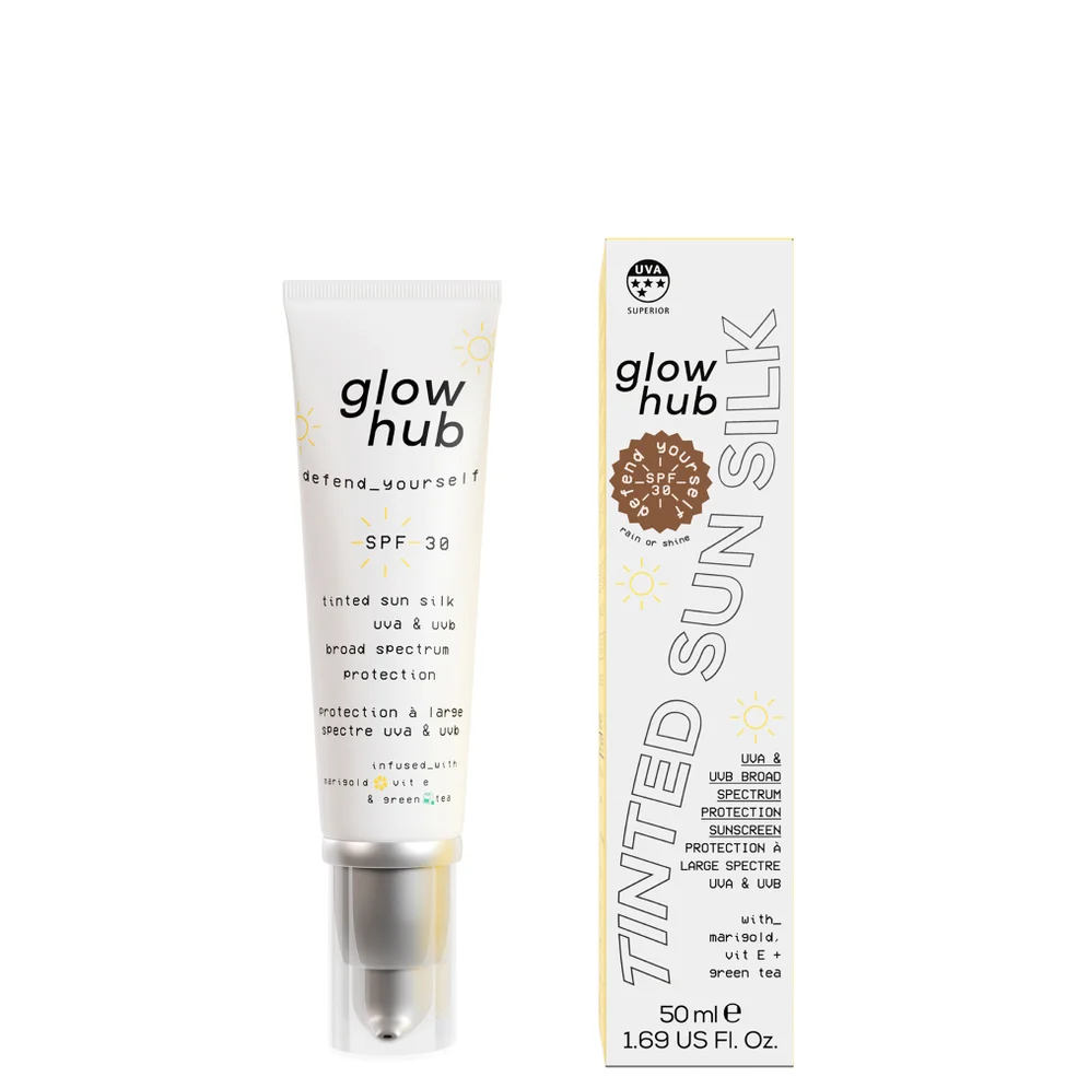 Glow Hub Tinted Sun Silk SPF 30 50ml (Various Shades)Image1