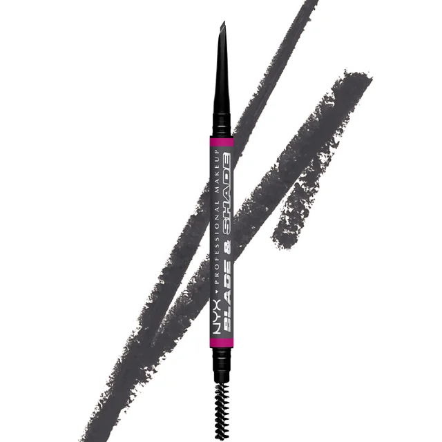 NYX Professional Make Blade & Shade, Crayon à Sourcils Mécanique Nano Brow (Différentes Teintes)