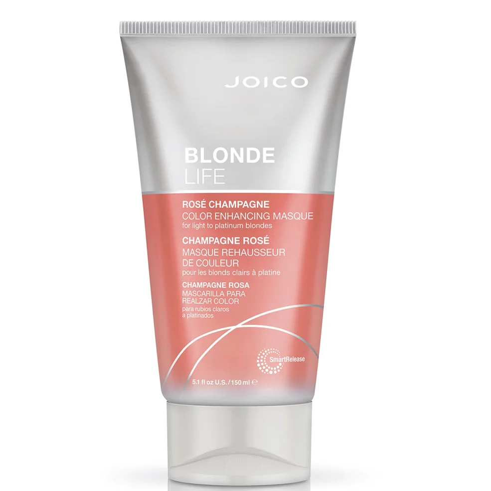 Joico Blonde Life ROSÉ CHAMPAGNE Color Enhancing Masque 150mlImage1