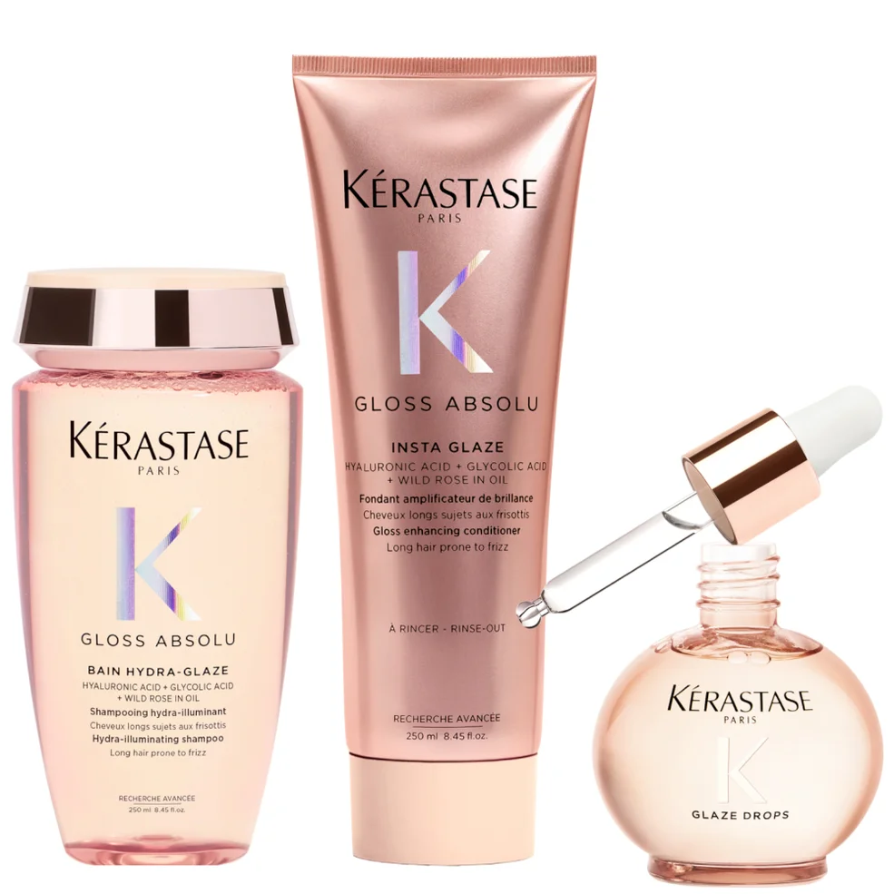 Kérastase Gloss Absolu Shampoo, Conditoner and Oil BundleImage1
