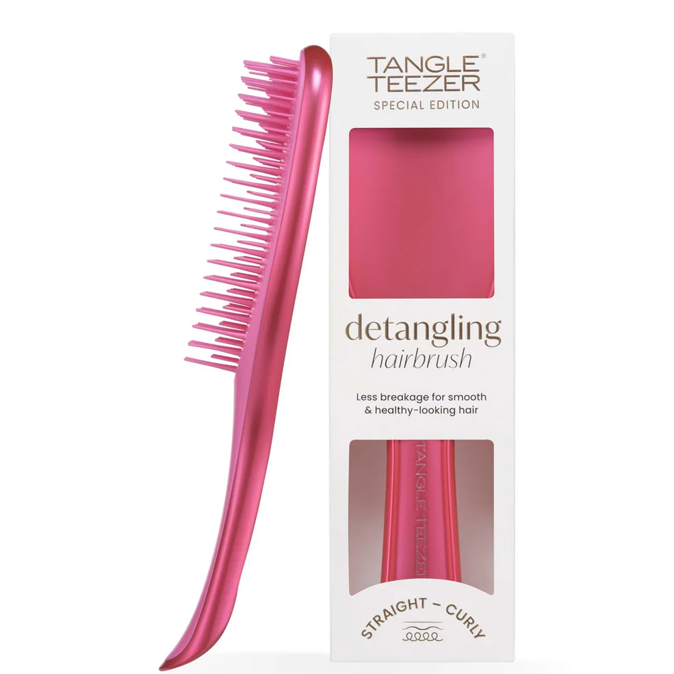 Tangle Teezer The Ultimate Detangler Chrome - Hot PinkImage1