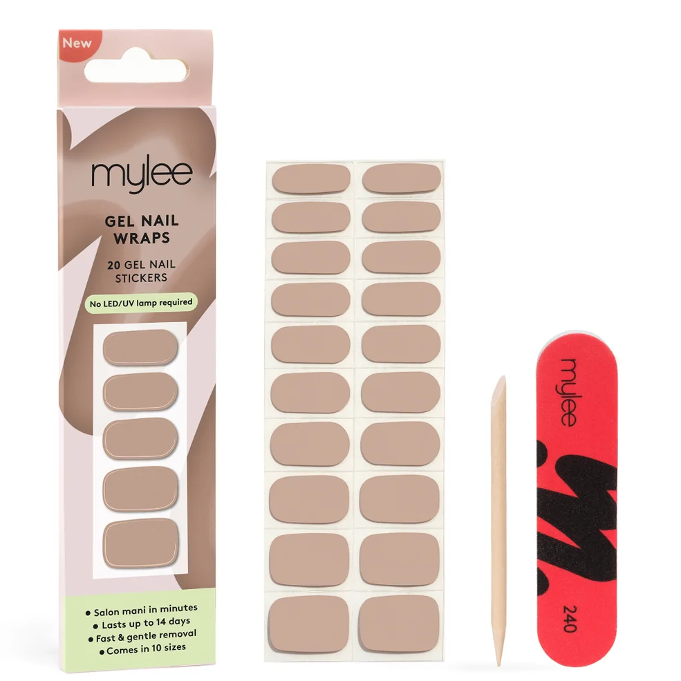 Mylee Gel Nail Wraps - Cozy NightsImage1
