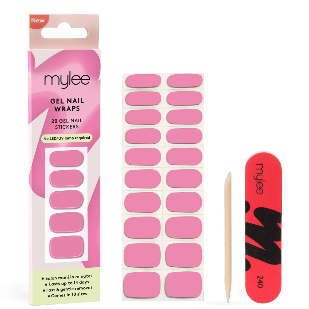 Mylee Gel Nail Wraps - PeonyImage1