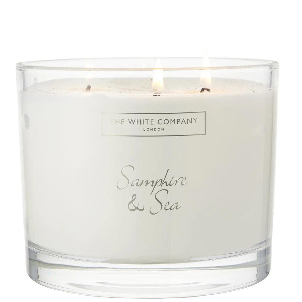 The White Company Samphire & Sea Large Candle 770gImage1