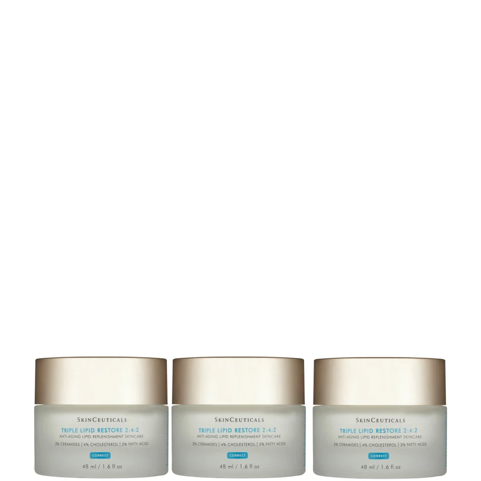 SkinCeuticals Triple Lipid Restore 2:4:2 Anti-Ageing Cream for Dry Skin 48ml (Three Pack)Image1