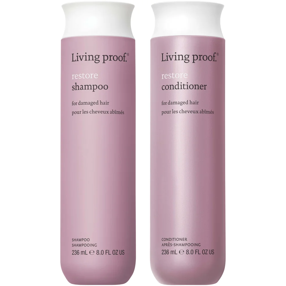 Living Proof Restore Shampoo and Condtioner Bundle for Damage Repair, Strengthening and ShineImage1