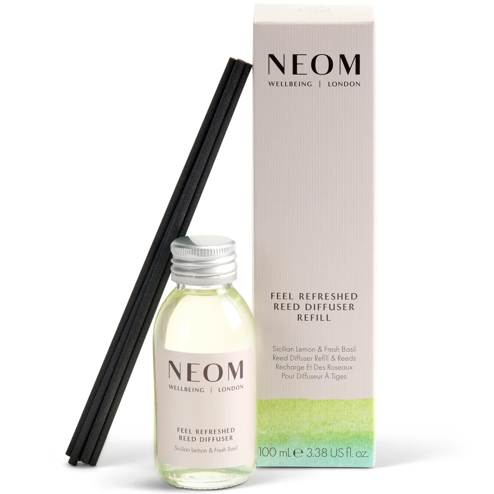 NEOM Wellbeing Feel Refreshed Reed Diffuser Refill 100mlImage1