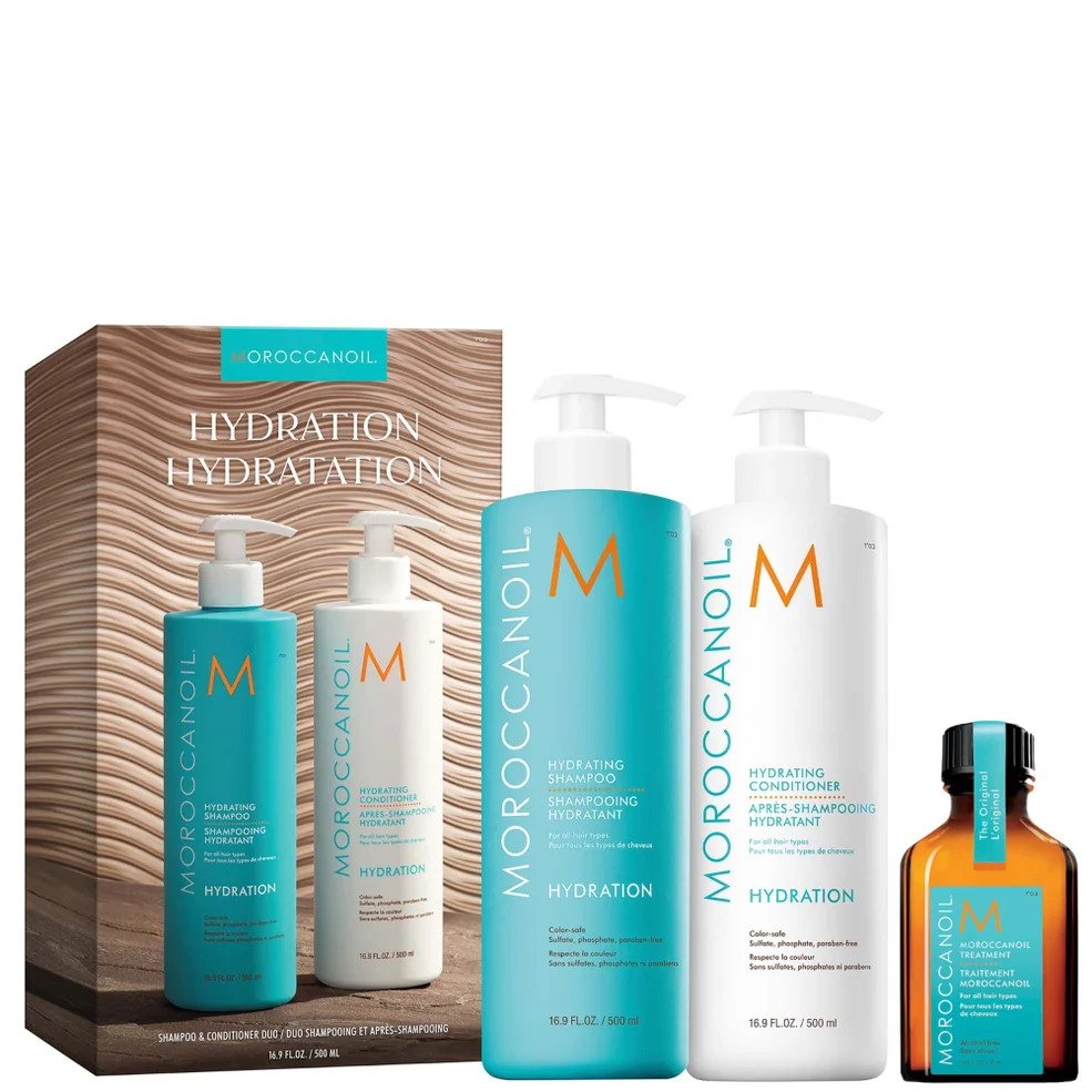 Moroccanoil Hydrating 500ml DUO + Treatment 25mlImage1
