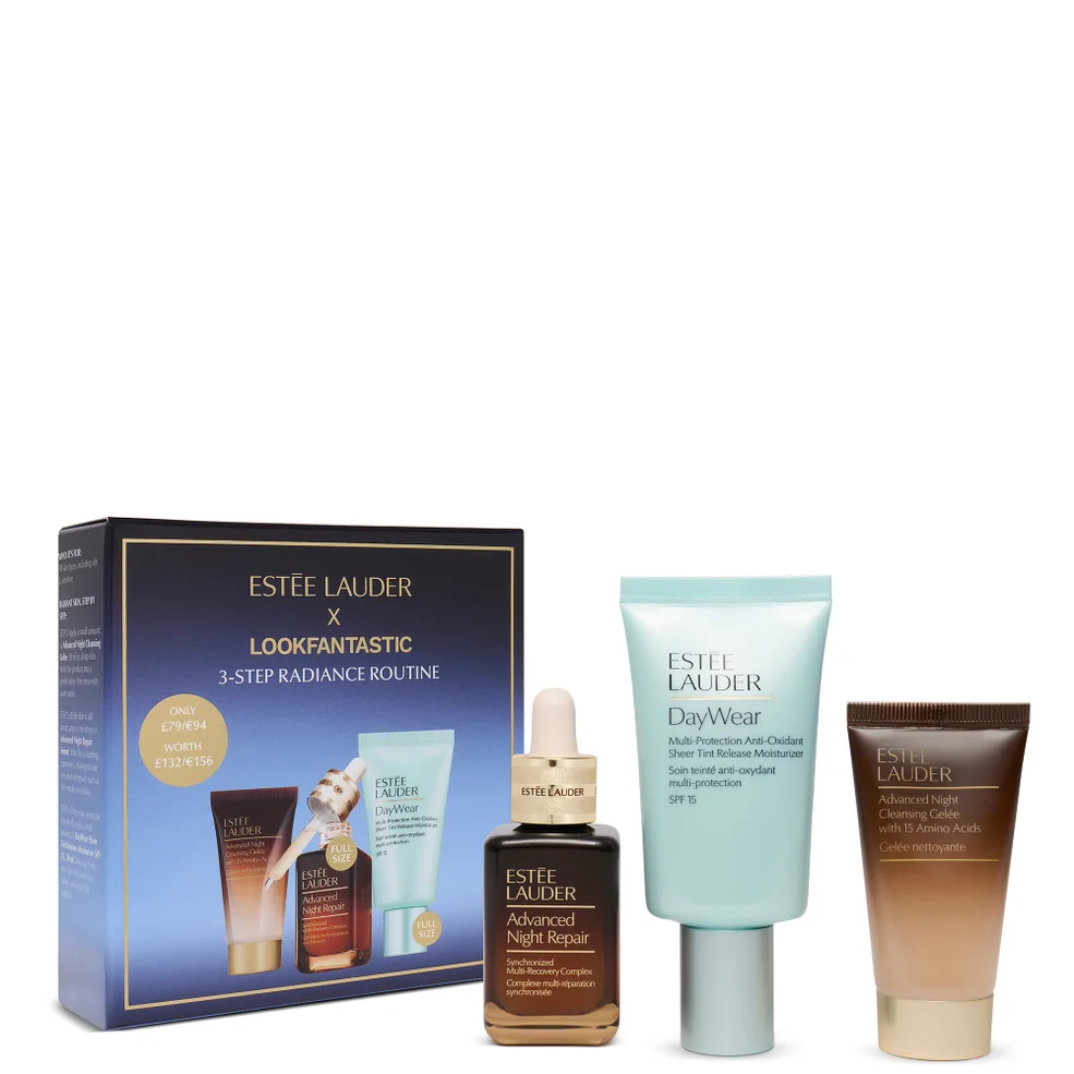 EXCLUSIVE Estée Lauder x LOOK FANTASTIC 3-Step Radiance Routine SetImage1