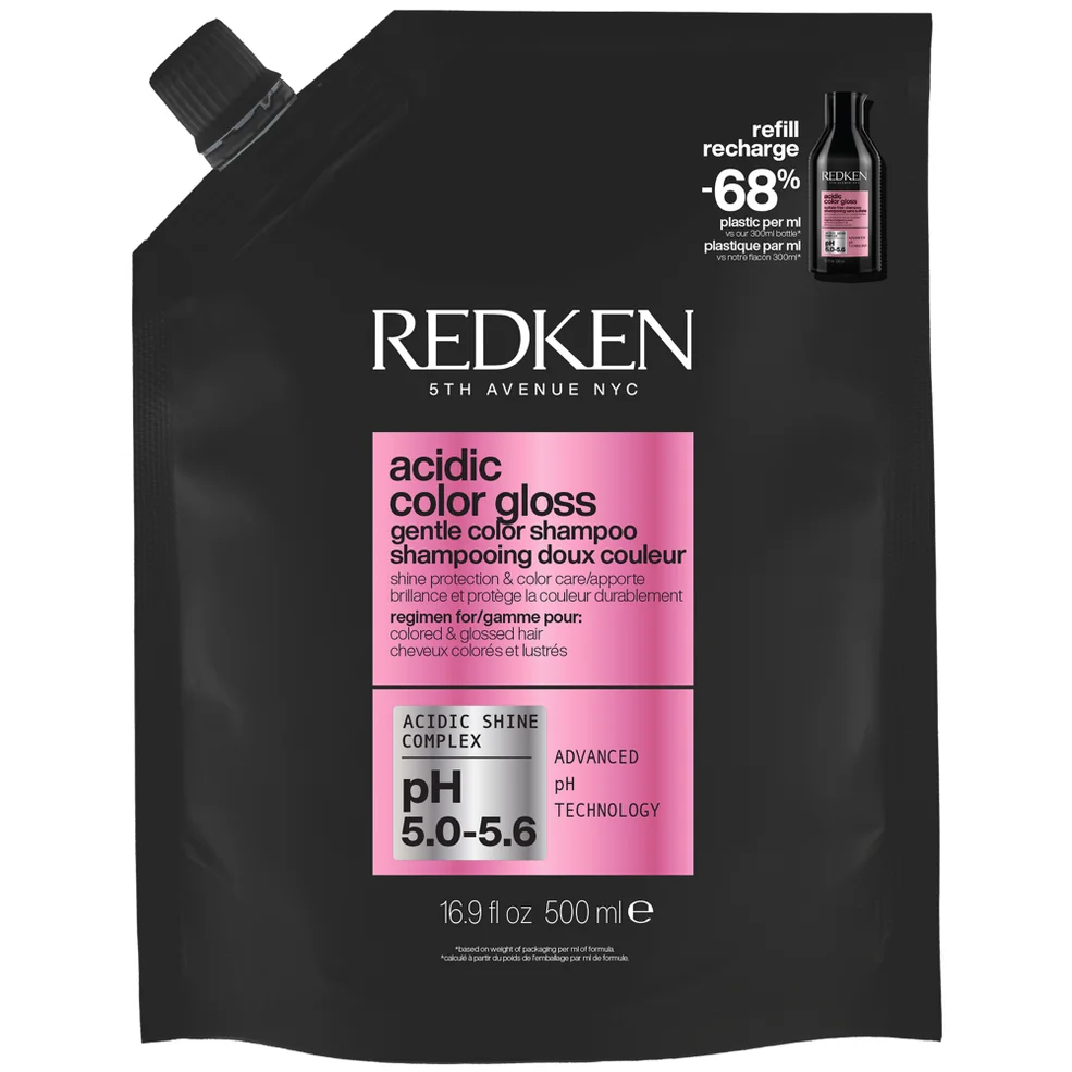 Redken Acidic Color Gloss Shampoo Refill Pouch 500mlImage1