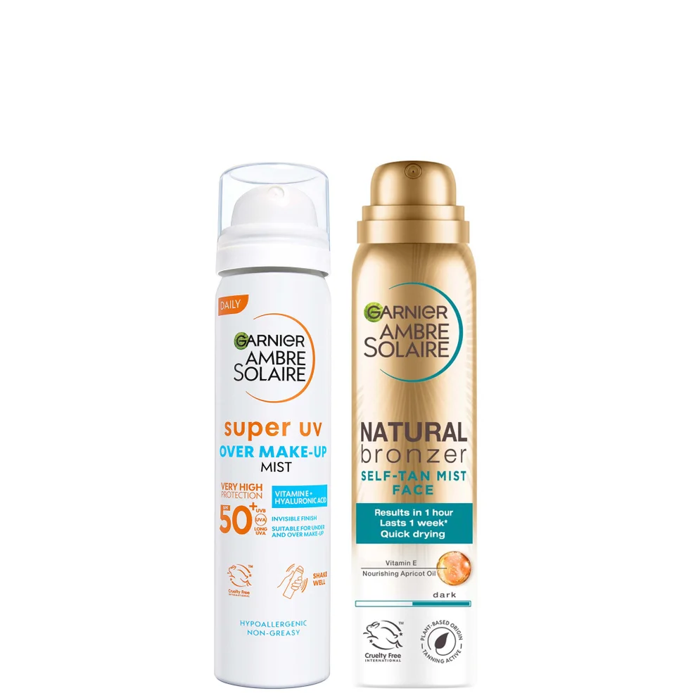 Garnier Ambre Solaire Face SPF50+ Mist and Self Tan Mist 75mlImage1